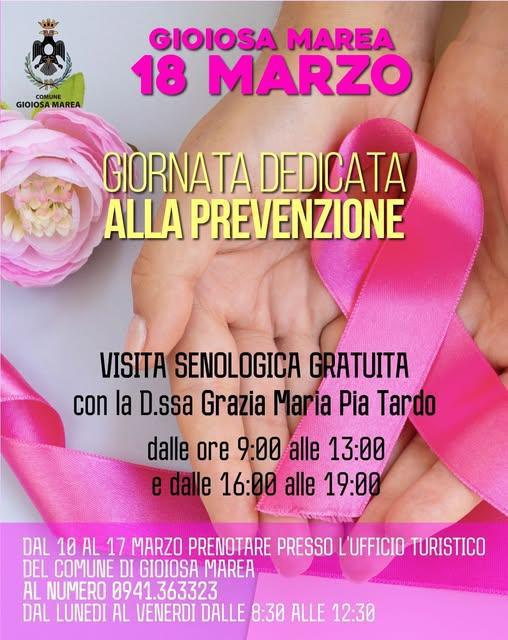 Giornata dedicata alla prevenzione (inizio ore 09.00) Giornata dedicata alla prevenzione (inizio ore 09.00)