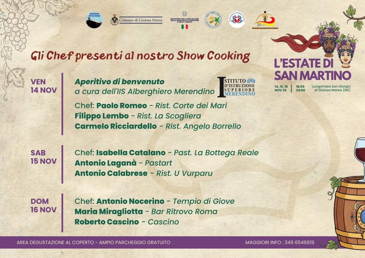 L'Estate di San Martino (dalle ore 18.00)