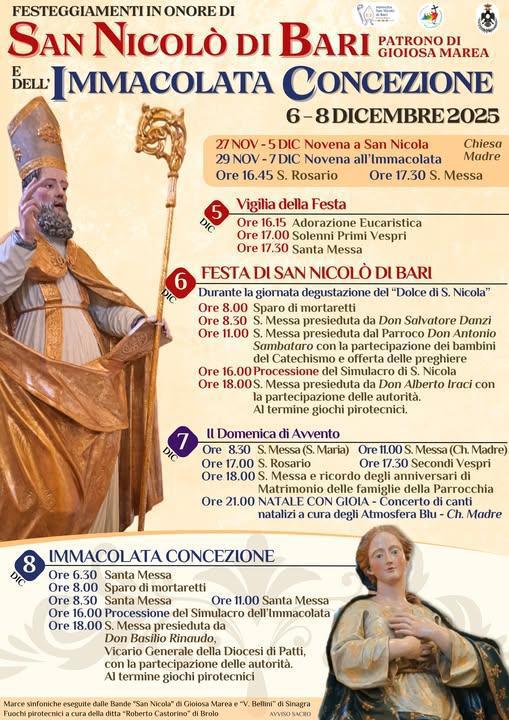 IIª Domenica di Avvento (dalle ore 8.30)