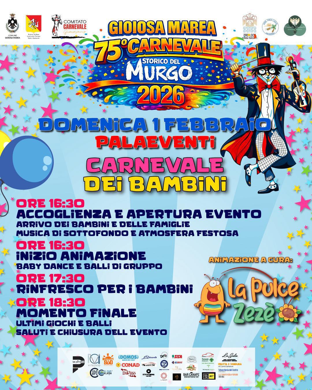 Carnevale dei Bambini (dalle ore 16.30)