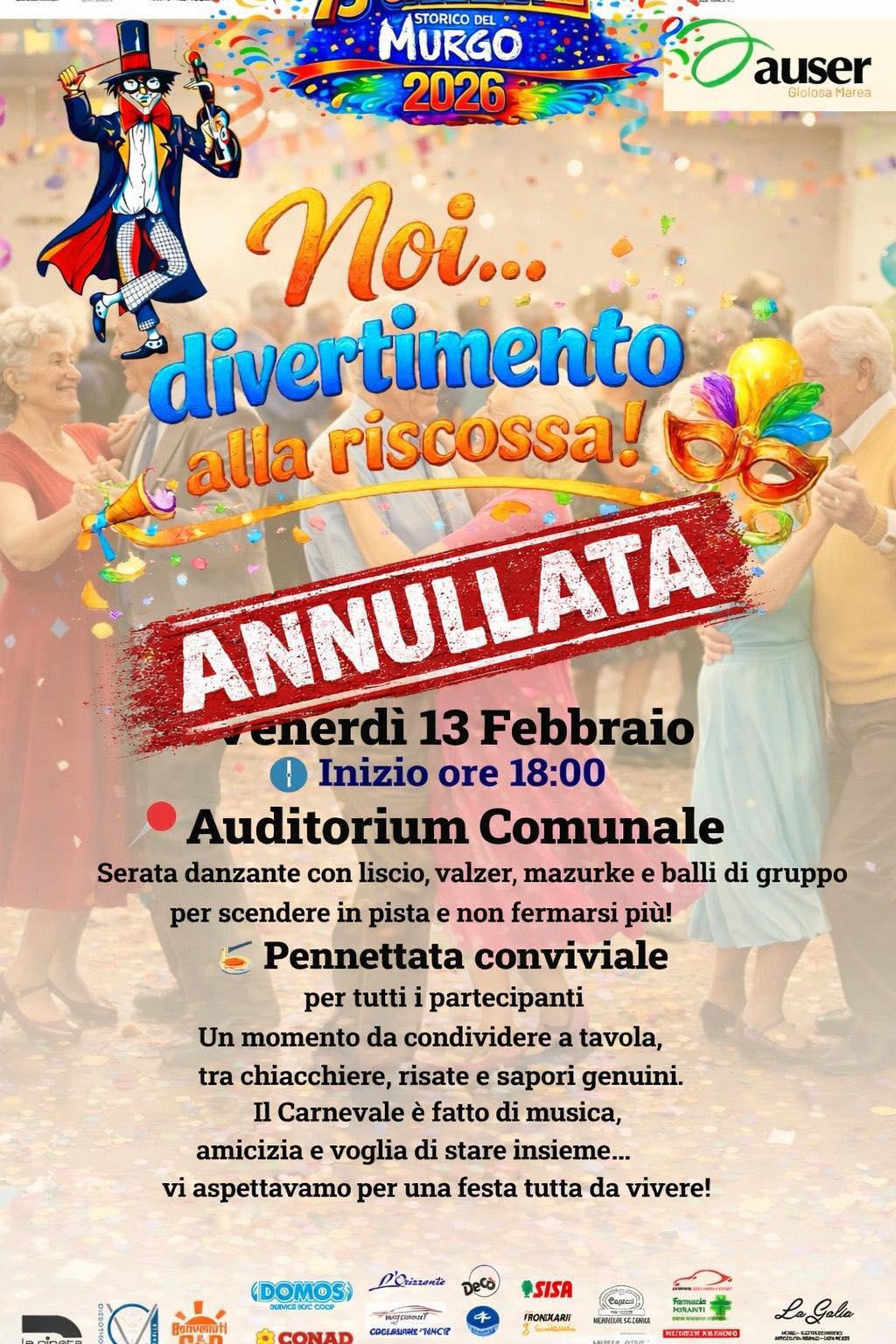 ANNULLATA! Noi… divertimento alla riscossa!