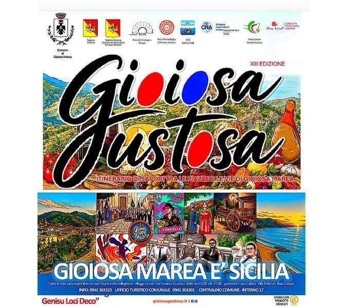 Gioiosa Gustosa - Itinerario di Sapori (dalle ore 19.00) Gioiosa Gustosa - Itinerario di Sapori (dalle ore 19.00)