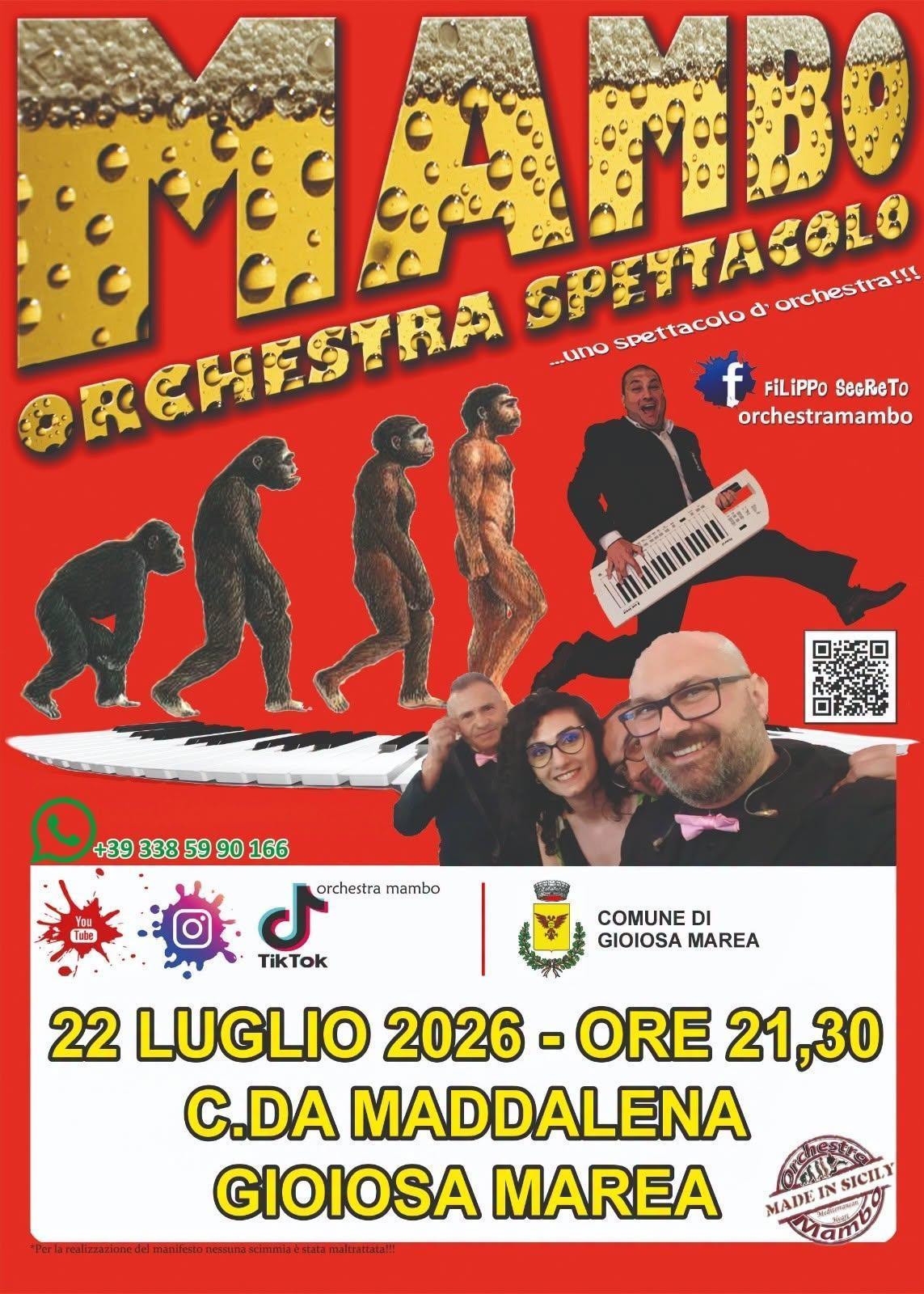 Mambo Orchestra Spettacolo (inizio ore 21.30)