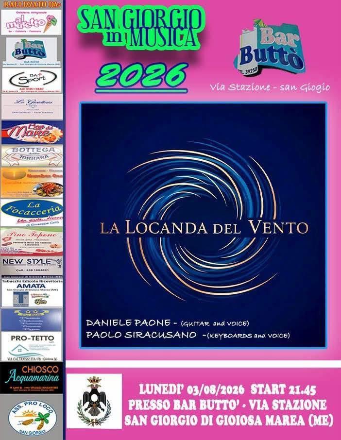 La Locanda del Vento (inizio ore 21:45)