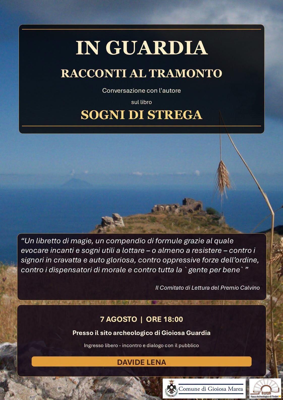 Presentazione del libro "Sogni di Strega " (inizio ore 18:00)