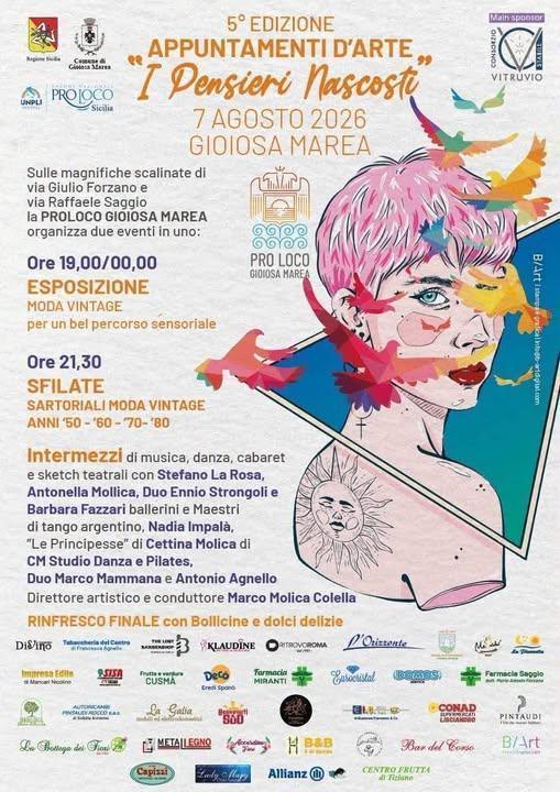Appuntamenti d'arte: "Pensieri Nascosti" (inizio ore 21:30)
