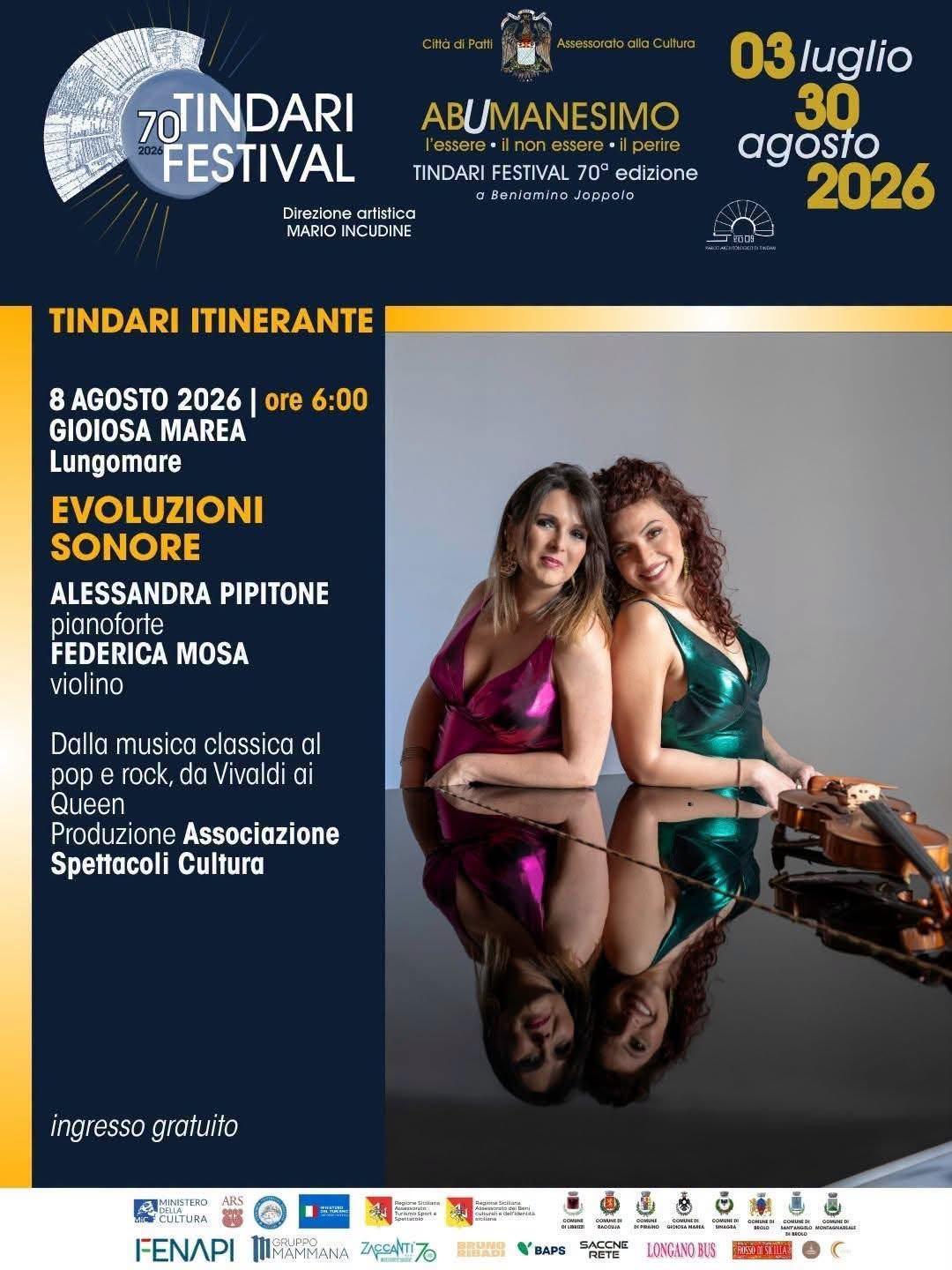 Tindari Itinerante "Evoluzioni Sonore" (inizio ore 06:00)