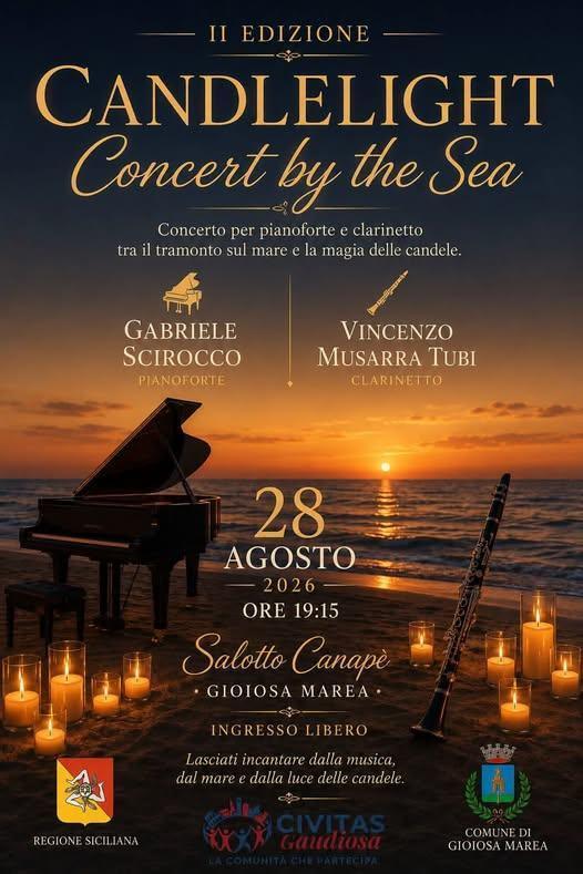 "Candlelight " Concert by the Sea (inizio ore 19:15)