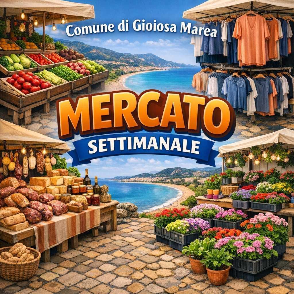 Mercato Settimanale (dalle ore 7.00 alle ore 13.00)