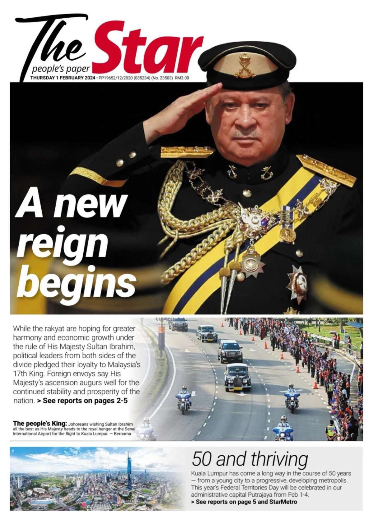Malaisie : Sultan Ibrahim, un monarque au-delà des conventions