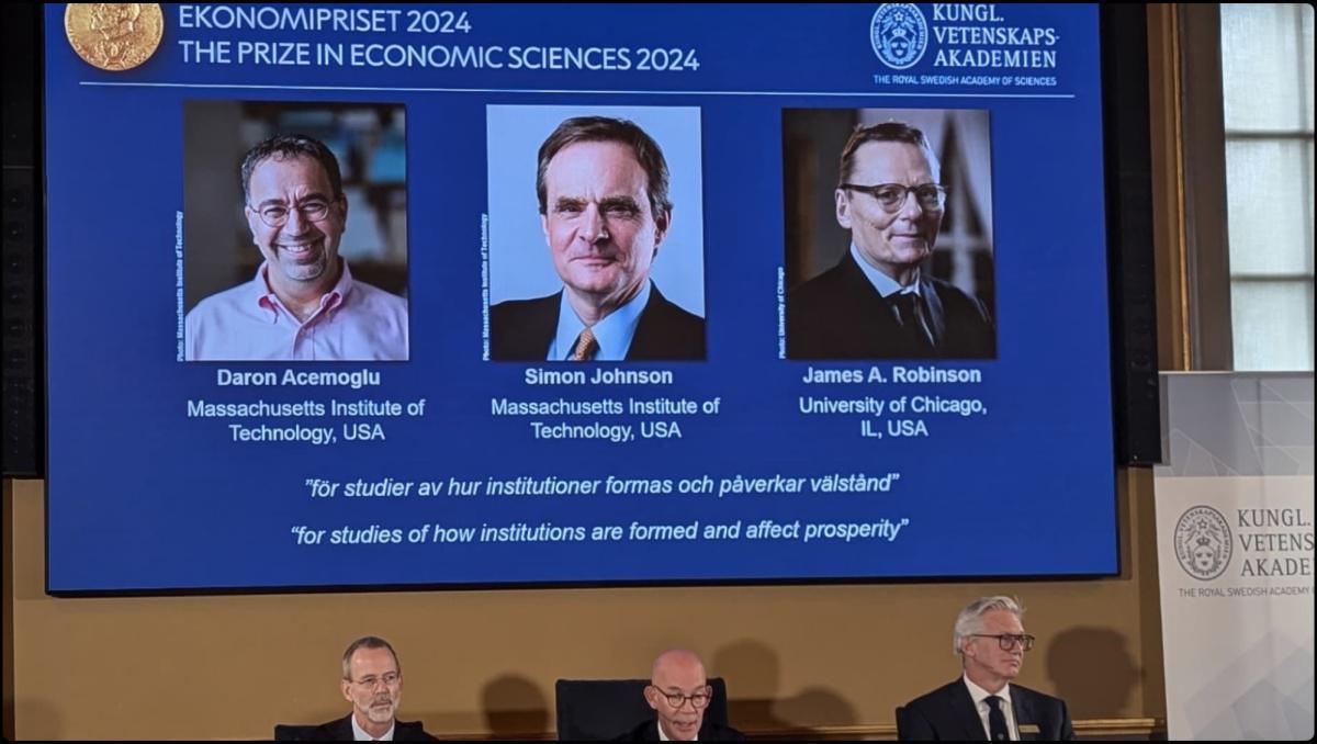 جائزة نوبل تكرم كشف أسرار التفاوت الاقتصادي العالمي: الاستعمار تحت المجهر جائزة نوبل تكرم كشف أسرار التفاوت الاقتصادي العالمي: الاستعمار تحت المجهر