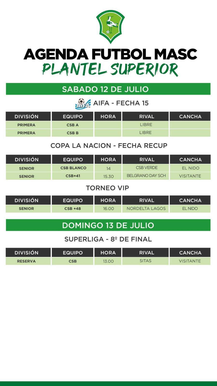 Agenda futbol