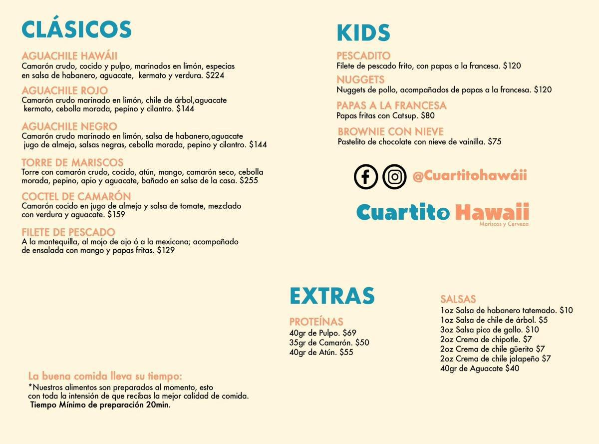 Cuartito Hawaii Mariscos y Cerveza 