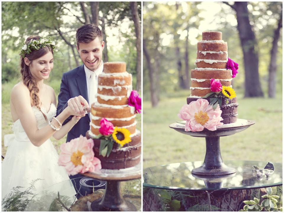 Naked Cakes: Pasteles de Boda al Desnudo
