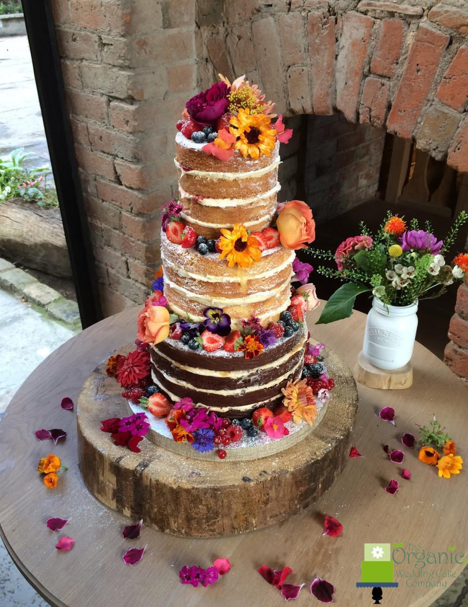 Naked Cakes: Pasteles de Boda al Desnudo