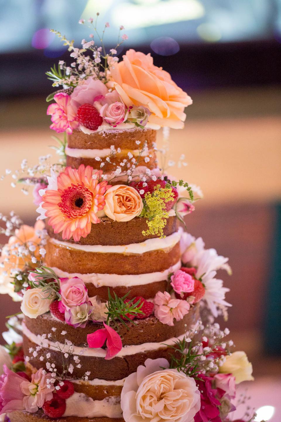 Naked Cakes: Pasteles de Boda al Desnudo