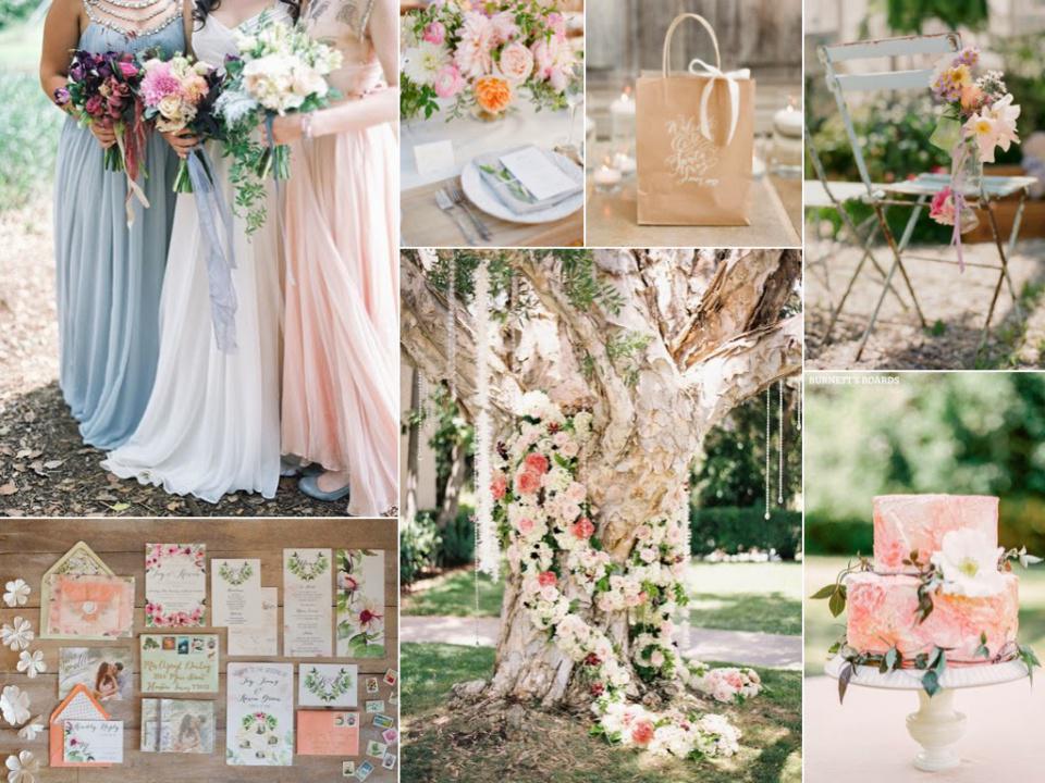 Como elegir los Colores para tu Boda