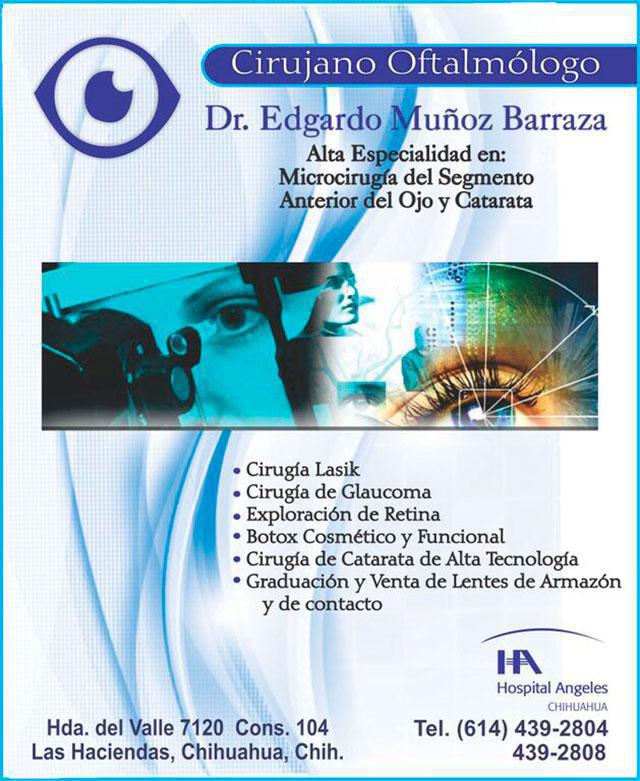 Dr. Edgardo Muñoz Barraza Dr. Edgardo Muñoz Barraza