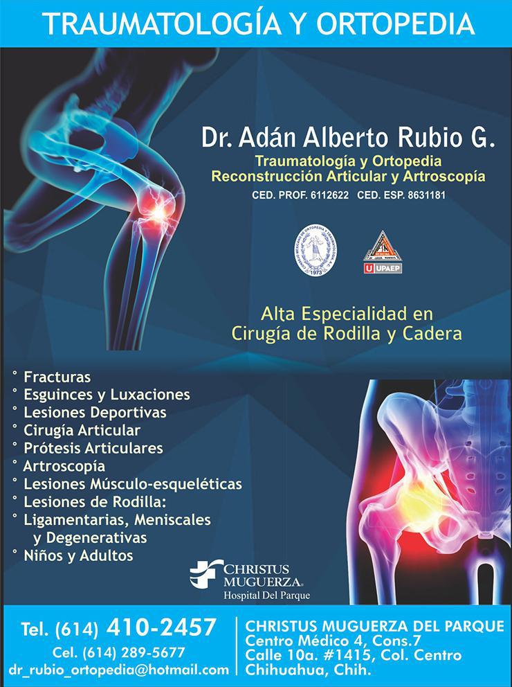 Dr. Adán Alberto Rubio G.