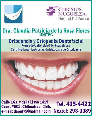 Dra. Claudia Patricia de la Rosa Flores