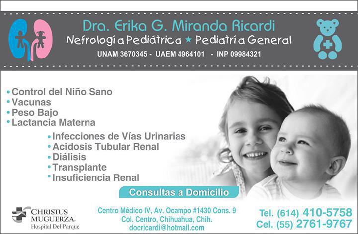 Dra. Erika G. Miranda Ricardi Dra. Erika G. Miranda Ricardi