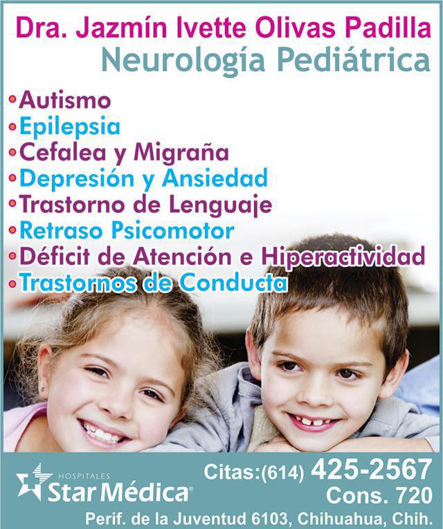 Dra. Jazmín Ivette Olivas Padilla Dra. Jazmín Ivette Olivas Padilla