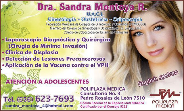 Dra. Sandra Montoya R. Dra. Sandra Montoya R.