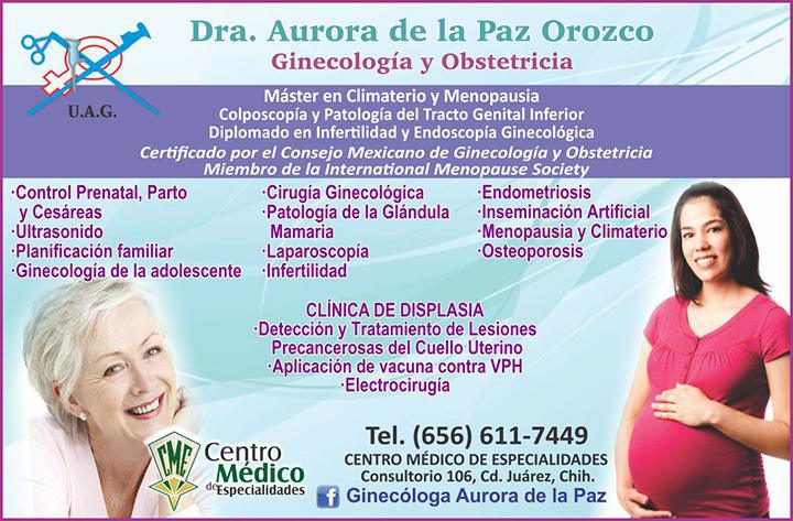 Dra. Aurora de la Paz Orozco
