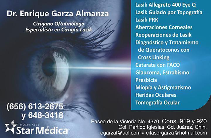 Dr. Enrique Garza Almanza Dr. Enrique Garza Almanza