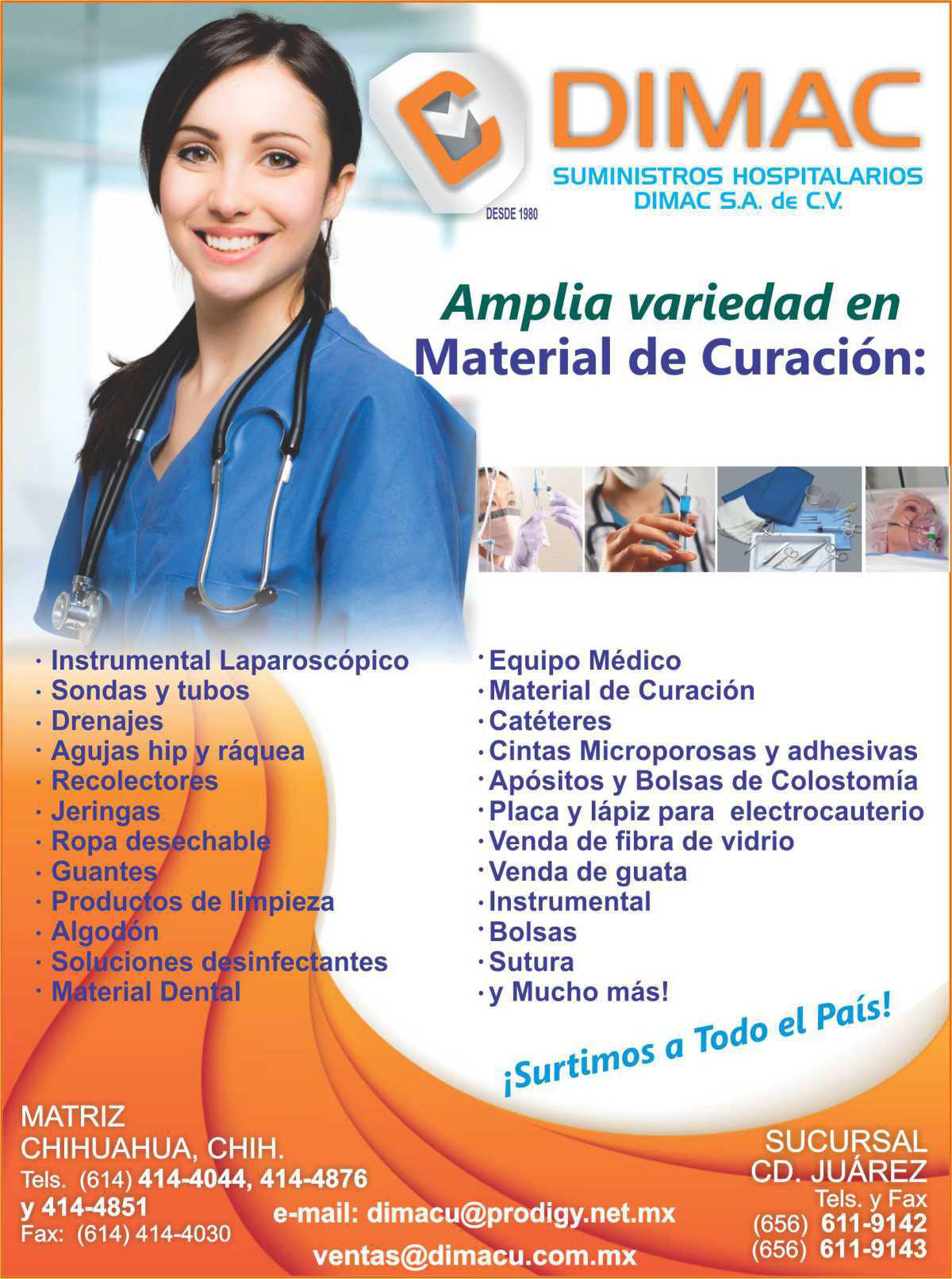 DIMAC Suministros Hospitalarios Dimac, S.A. de C.V. DIMAC Suministros Hospitalarios Dimac, S.A. de C.V.