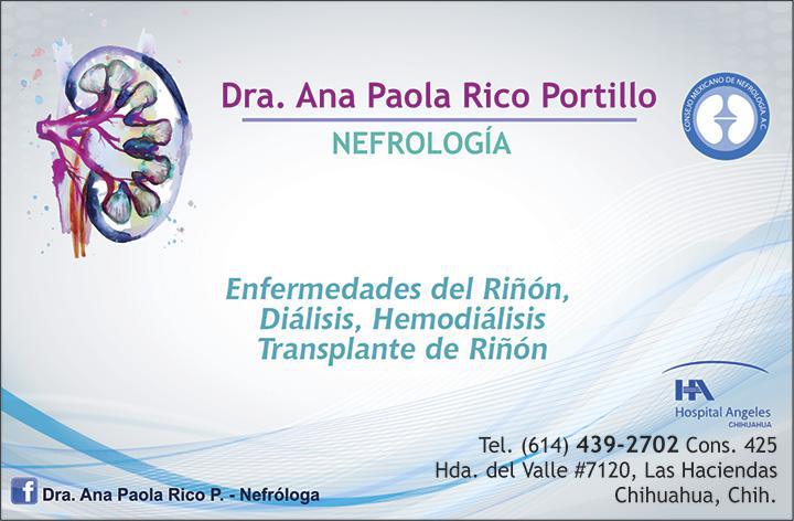 Dra. Ana Paola Rico Portillo