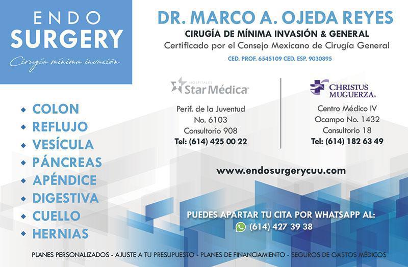 Dr. Marco A. Ojeda Reyes Dr. Marco A. Ojeda Reyes