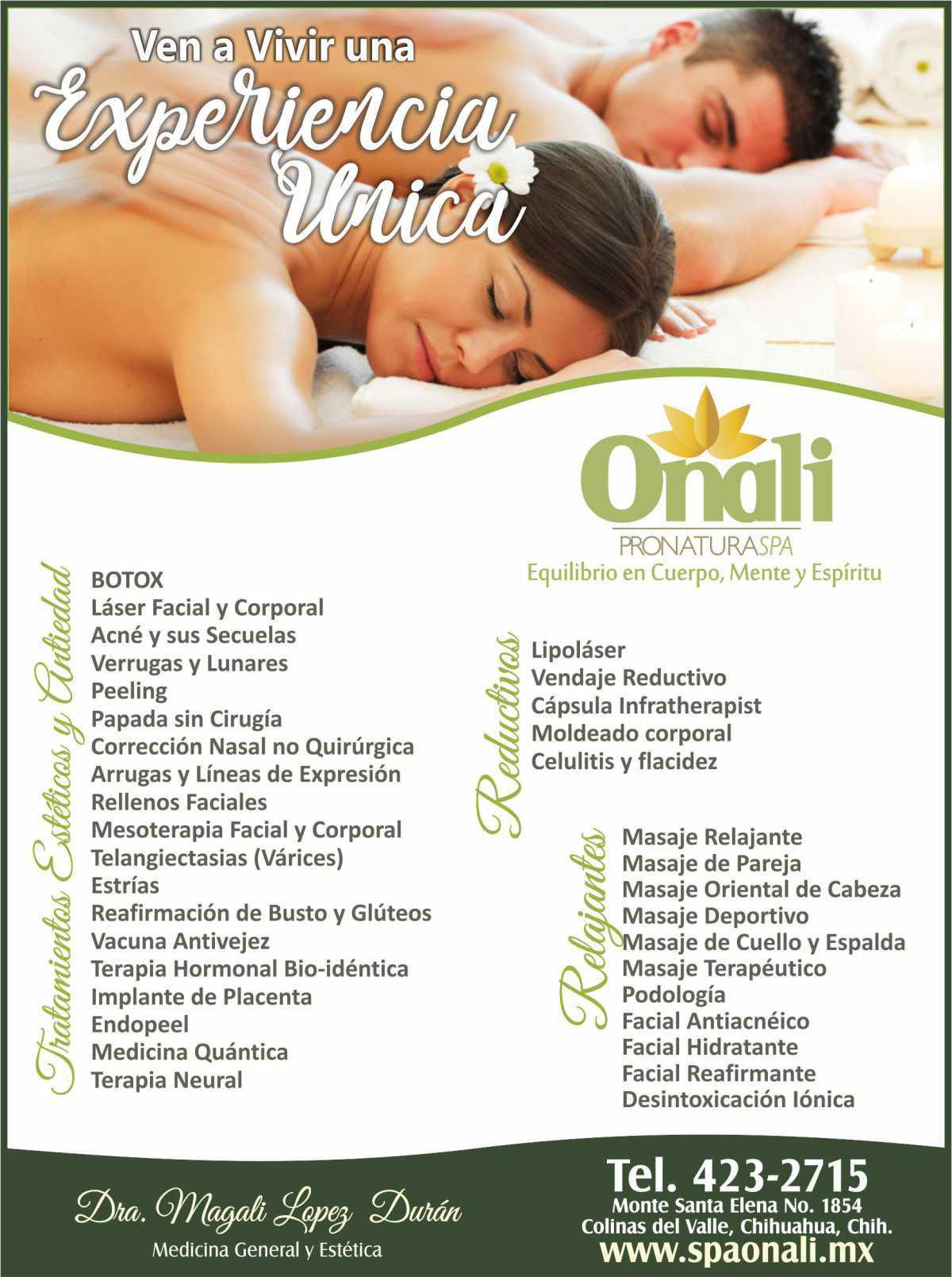 SPA Médico Onali SPA Médico Onali