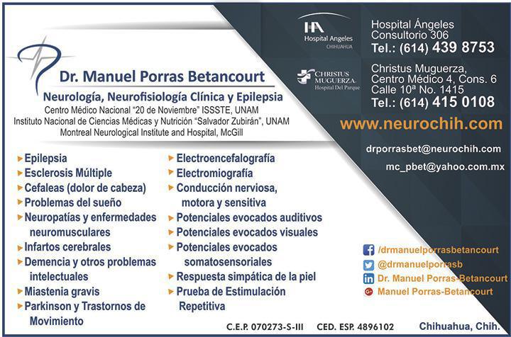 Dr. Manuel Porras-Betancourt Dr. Manuel Porras-Betancourt