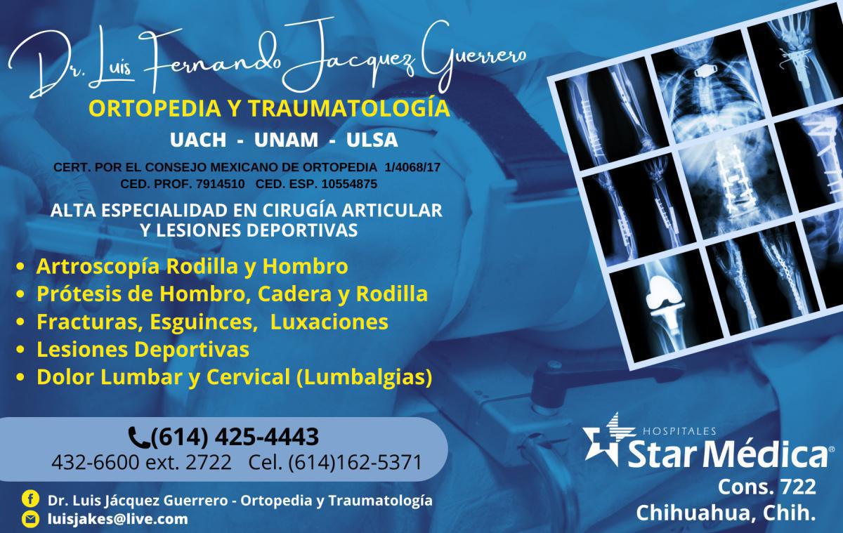 Dr. Luis Fernando Jácquez Guerrero Dr. Luis Fernando Jácquez Guerrero