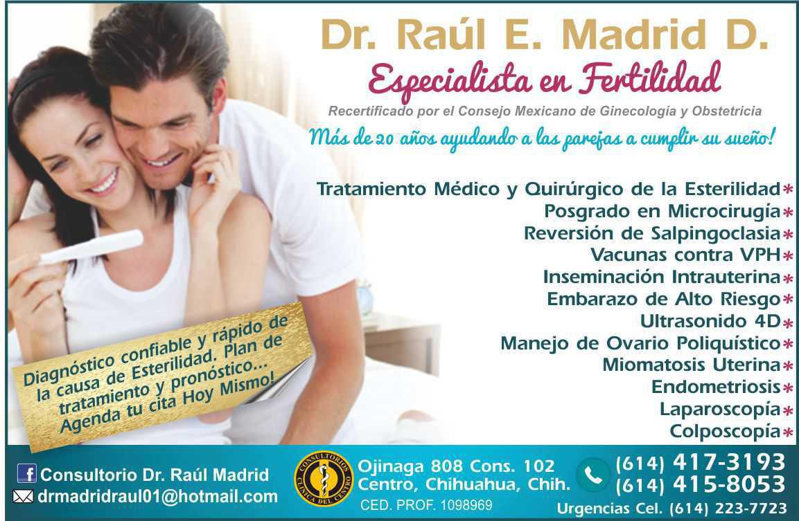 Dr. Raúl E. Madrid D. Dr. Raúl E. Madrid D.