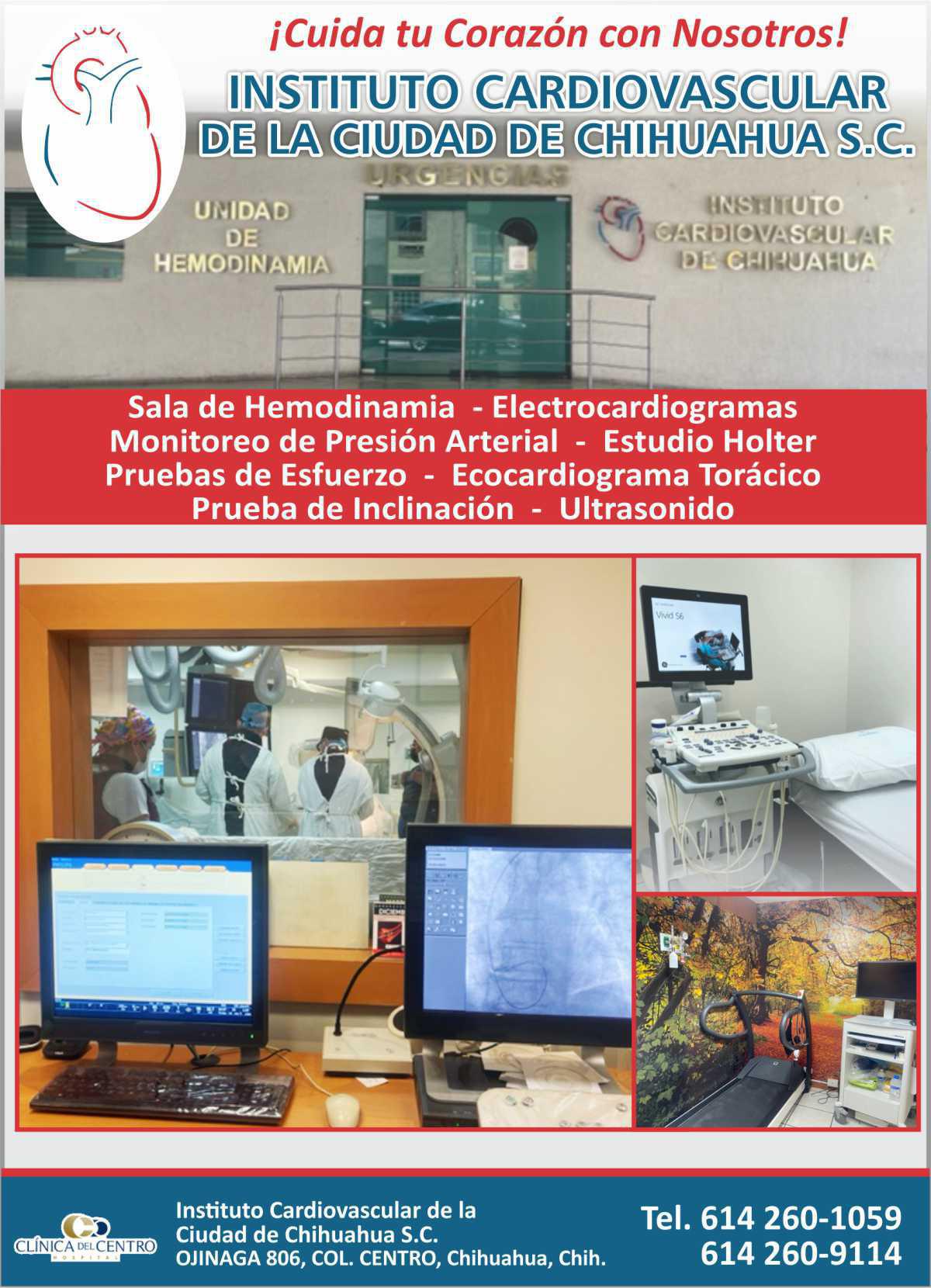 INSTITUTO CARDIOVASCULAR DE LA CD. DE CHIHUAHUA S.C. INSTITUTO CARDIOVASCULAR DE LA CD. DE CHIHUAHUA S.C.