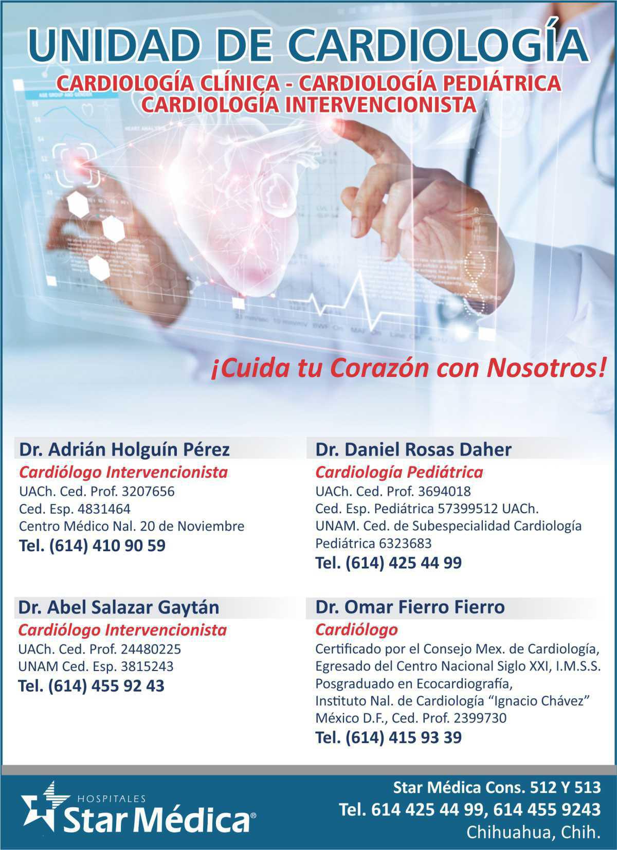UNIDAD DE CARDIOLOGÍA UNIDAD DE CARDIOLOGÍA