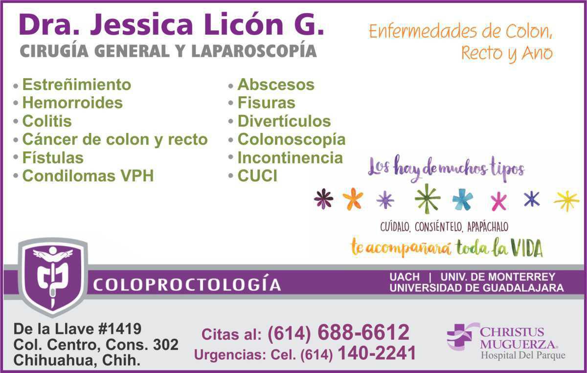 Dra. Jessica Licón G. Dra. Jessica Licón G.