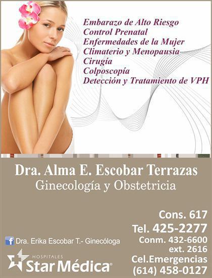 Dra. Alma Erika Escobar Terrazas Dra. Alma Erika Escobar Terrazas