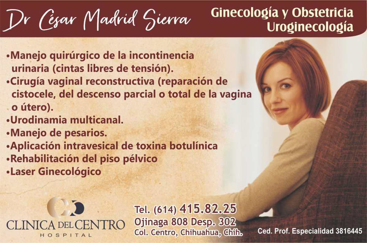 Dr. César Madrid Sierra Dr. César Madrid Sierra