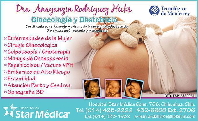 Dra. Anayanzin Rodríguez Hicks Dra. Anayanzin Rodríguez Hicks