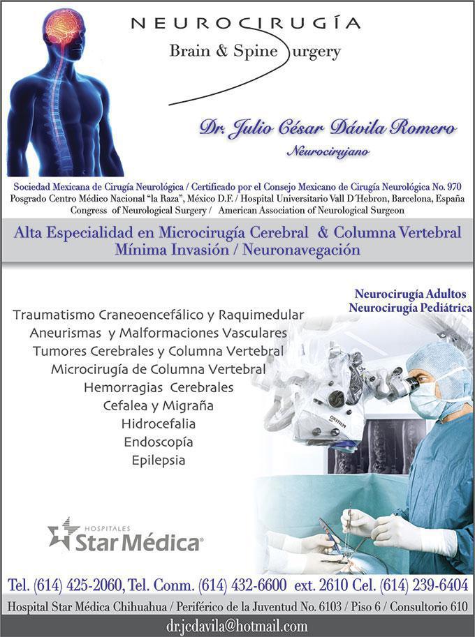 Dr. Julio César Dávila Romero Dr. Julio César Dávila Romero