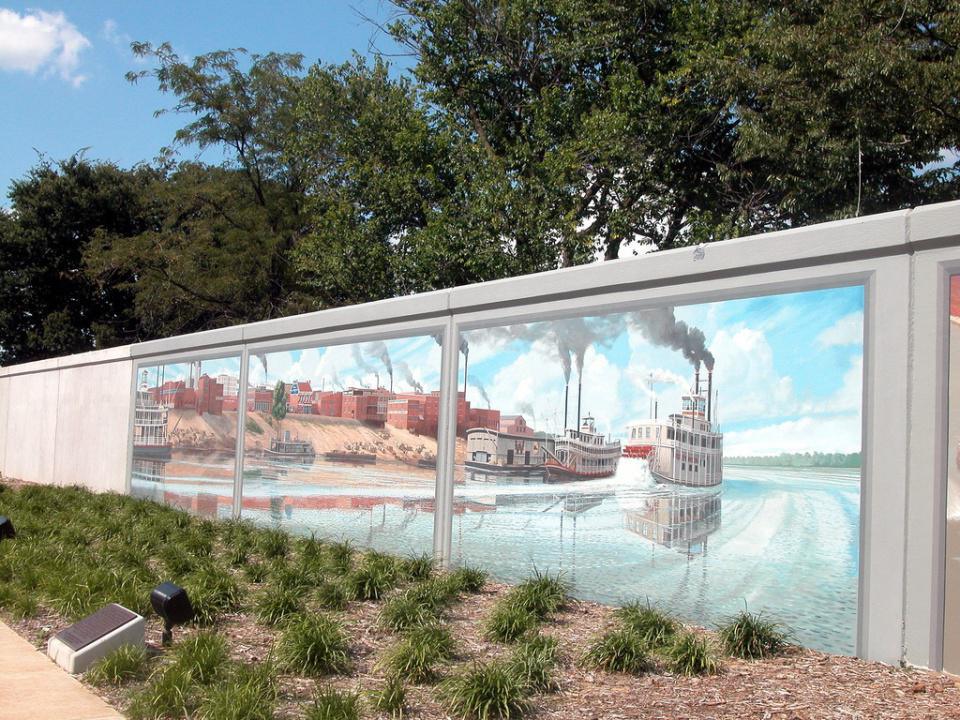 Floodwall Murals