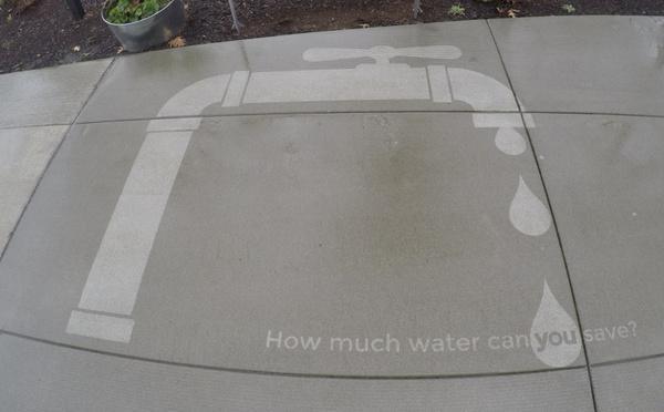 Rain-Activated Art