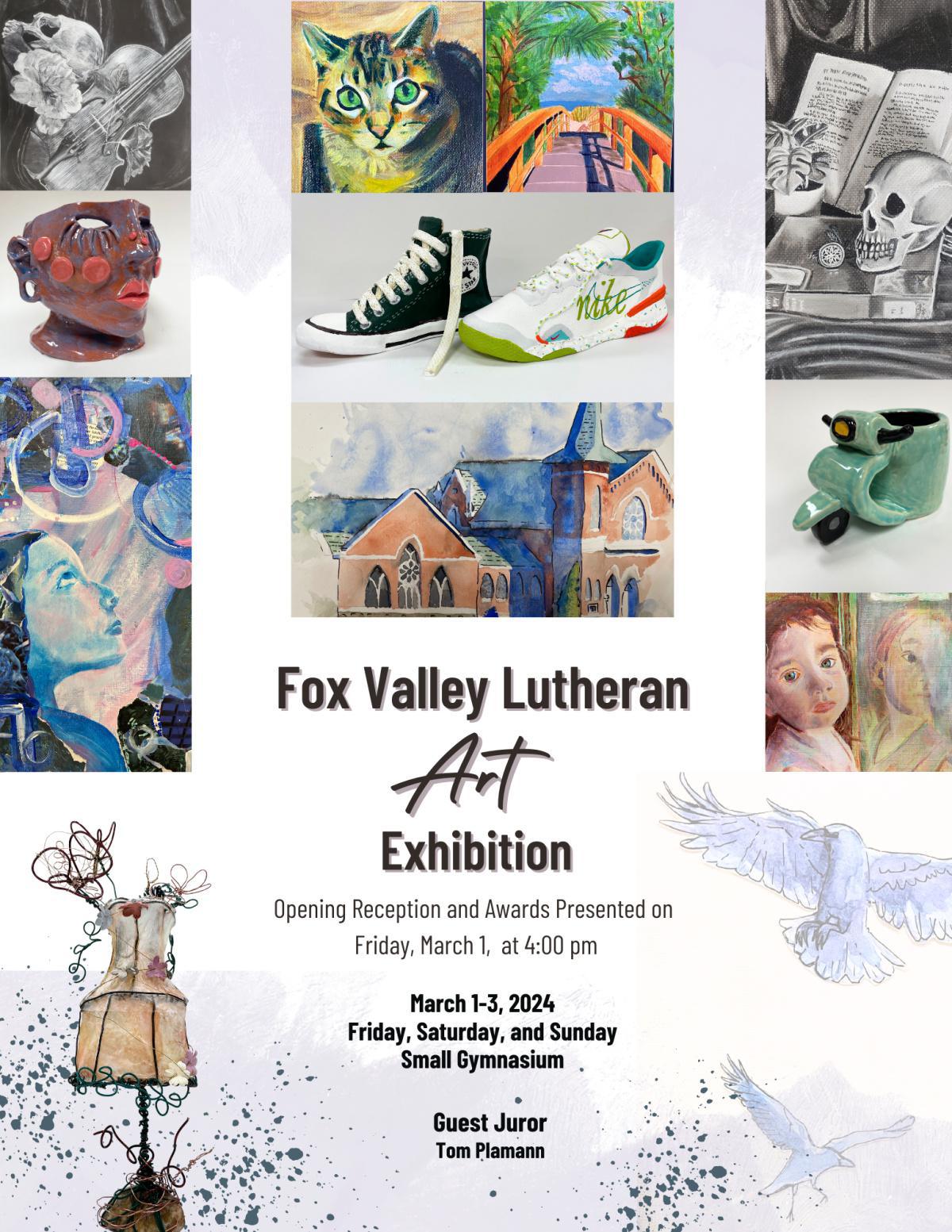 Student Art Exhibition at FVL March 1-3