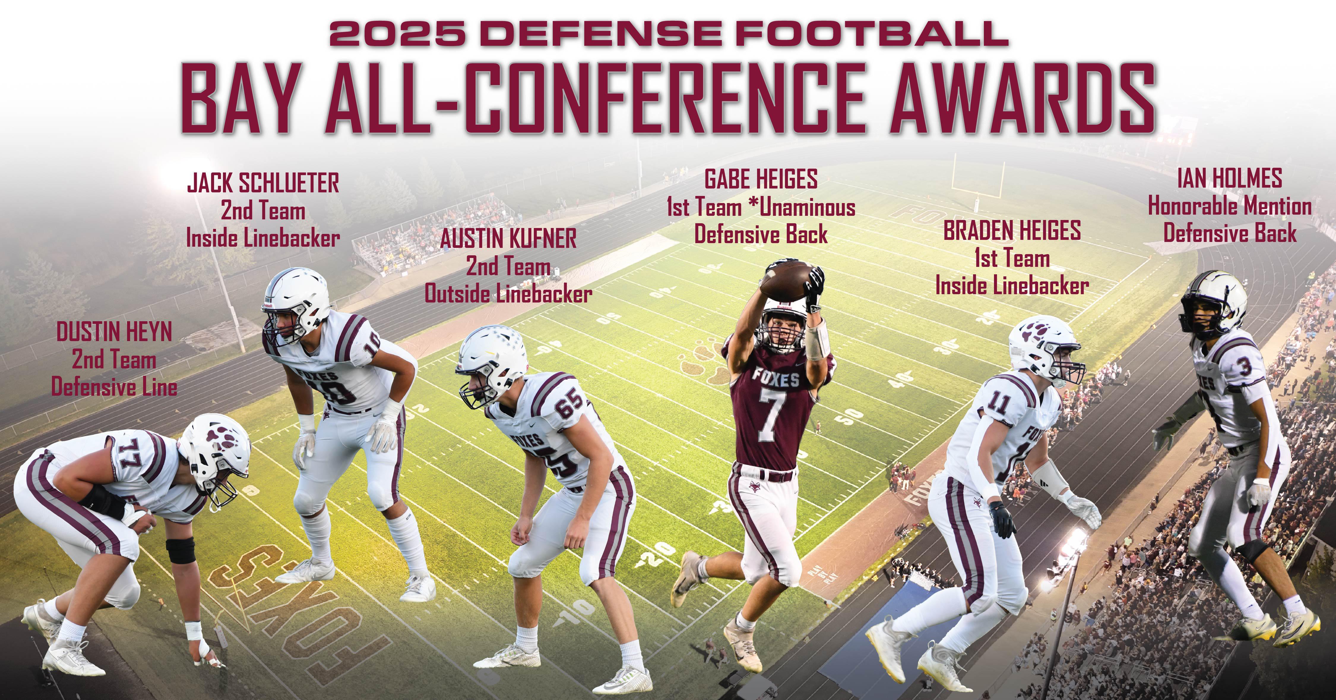 All Conference 2025 - FB Defense