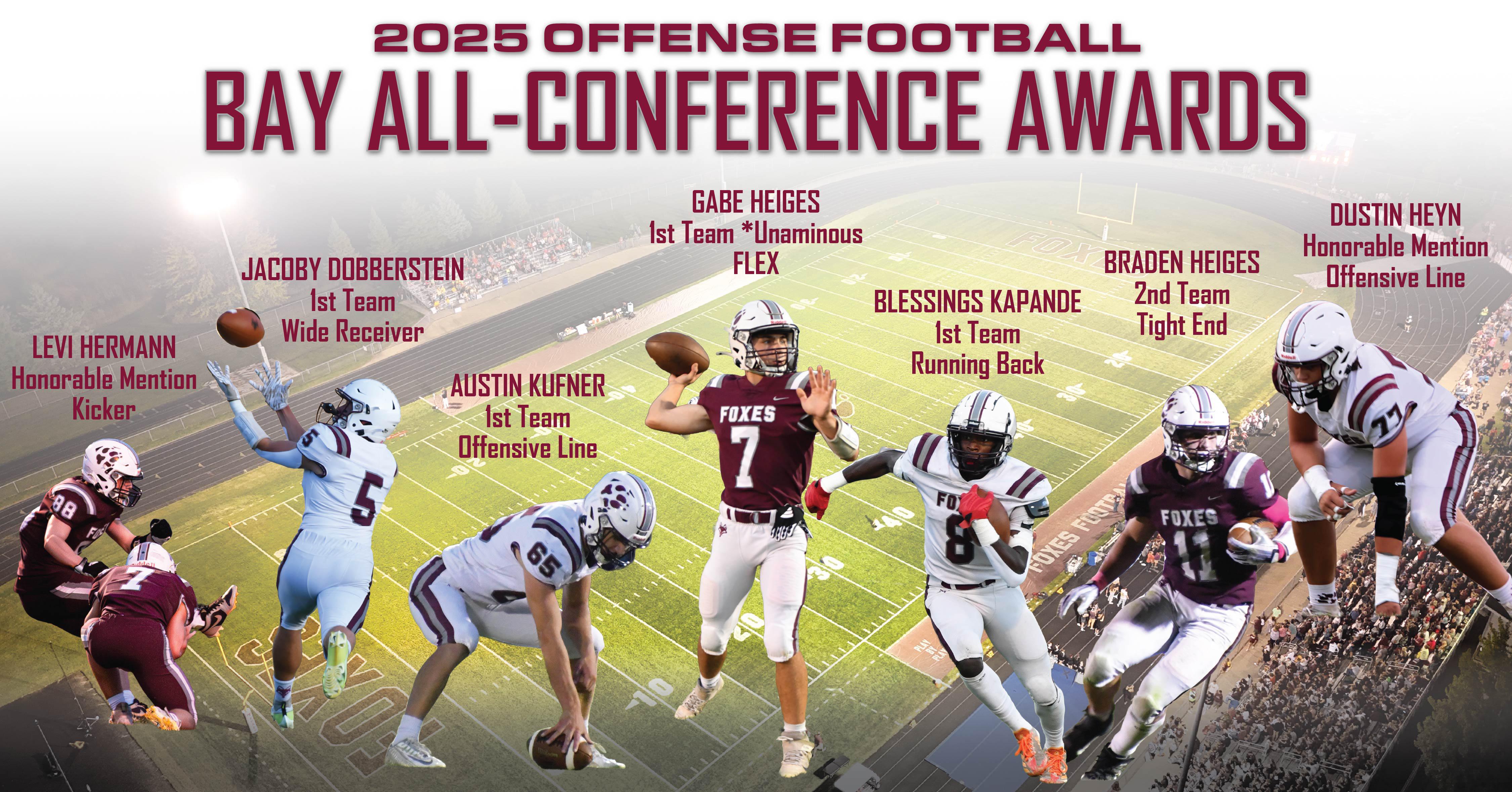 All Conference 2025 - FB Offense