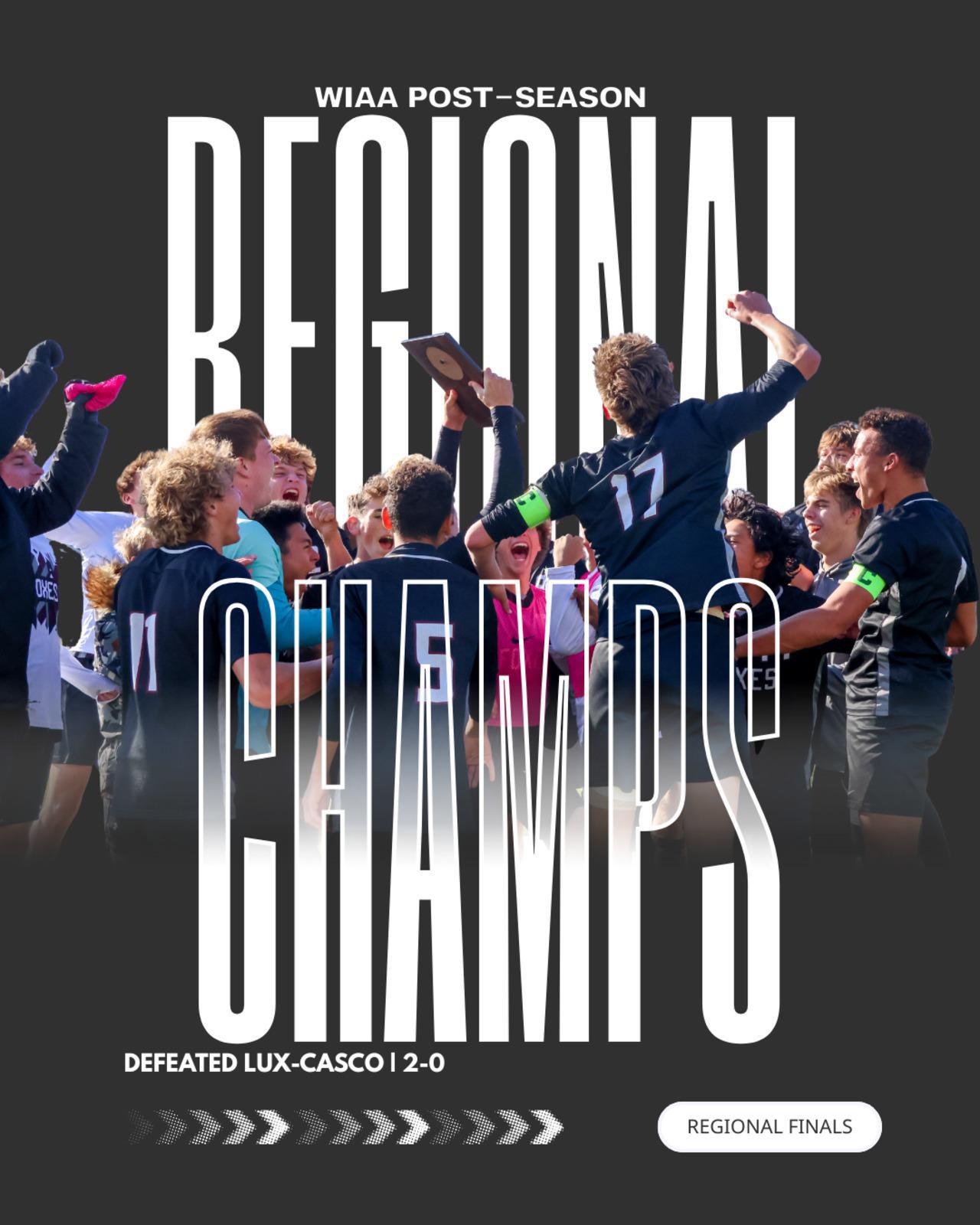 Boys Soccer Regional Champs