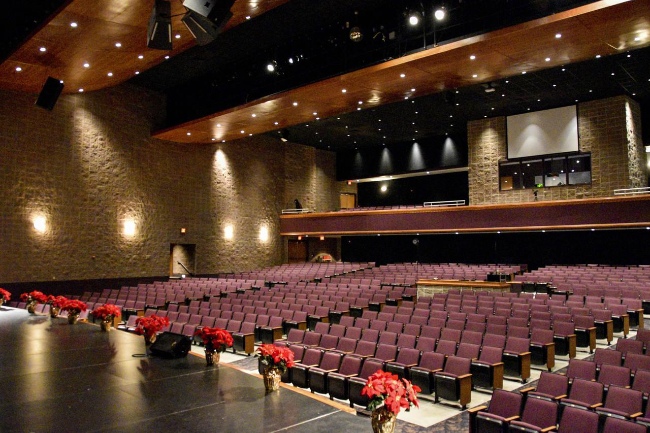 Auditorium view from stage right